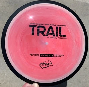 Axiom MVP Neutron Trail - Super Swirly Transitional Color Conrad Line Disc Golf - Picture 1 of 12