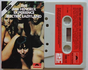 JIMI HENDRIX - ELECTRIC LADYLAND (POLYDOR 3500112) 1970s UK CASSETTE TAPE - Picture 1 of 4