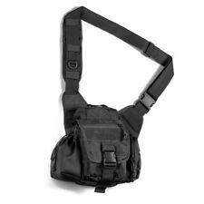 Red Rock Gear 80138BLK Black Hipster Sling Bag w/ Back Concealed Carry Panel