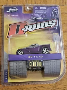 Jada Toys 1937 Ford Street Rod D-Rods PR/Silver Wave 1 #010 scala 1:64 pressofuso - Foto 1 di 13