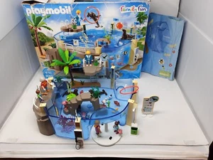 Playmobil Family Fun 9060 Acuario -Tanque de Agua Rellenable -Casi Completo + Extra - Imagen 1 de 22