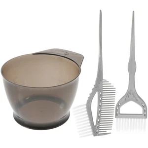 3 Pcs Hair Color Kit Dying Bowl and Brush Dyeing Brushes for Men - Picture 1 of 11