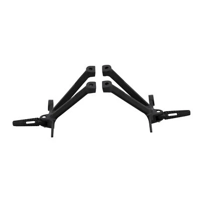Soporte estriberas de pasajero trasero apto para Suzuki GSXR 1000 2007-2008 negro arena Foto 1 de 4
