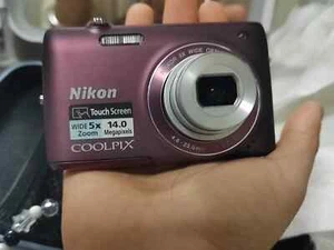 For Nikon COOLPIX S4100 14.0MP Digital Camera Plum Excellent English language - Picture 1 of 12