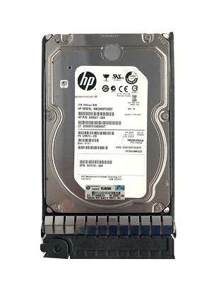 HP MB2000FCWDF HDD 2TB SAS 12Gb/s 3.5" 695507-002 512 b/s - Image 1 of 2