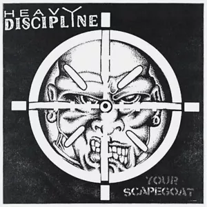 HEAVY DISCIPLINE Your Scapegoat 12" Ep HARDCORE Punk Rock CLEAR Hounds Of Hate - Picture 1 of 1