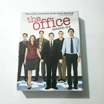 The Office Season 6 DVD Set 2010 Steve Carell John Krasinski Jenna Fischer - Image 1 of 4