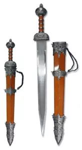 Espada romana Julio César de 31" con vaina - Imagen 1 de 1