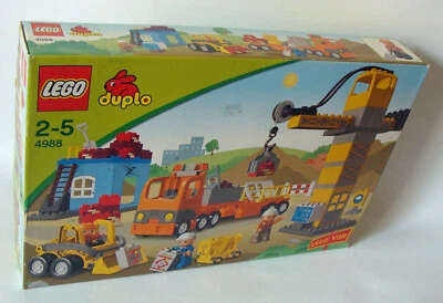 Lego® Duplo 4988 - Großbaustelle 87 Teile 2-5 Neu/New - Bild 1 von 3