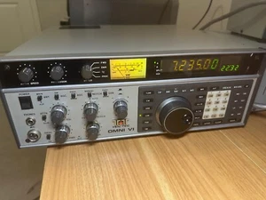 $549 Ten-Tec Omni VI w/ FM board | Complete Station | Power Supply | Desk Mic - Zdjęcie 1 z 21