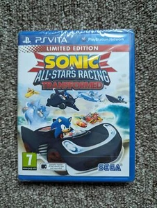 Sonic & All-Stars Racing Transformed - Sony PS Vita - Complete - Sealed  - Picture 1 of 2