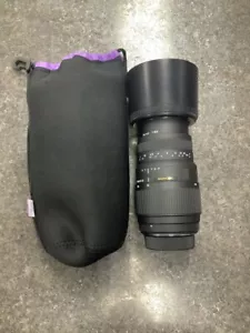 SIGMA 70-300MM F/4-5.6 DG MACRO TELEPHOTO ZOOM LENS W/ CASE (QCP003901) - Picture 1 of 4