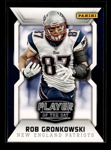 2014 Panini Player of the Day #10 Rob Gronkowski (NM)(FTB) - Picture 1 of 2