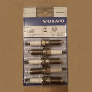 For Volvo S60 V40 V40CC V60 V70 XC60 Spark Plug Set Original 31459004 - Picture 1 of 4