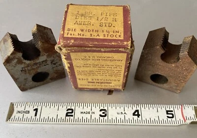 Armstrong Dies for Pipe No.2-A Size 1/2 R Die Width 1 1/2 Inch - Image 1 of 4