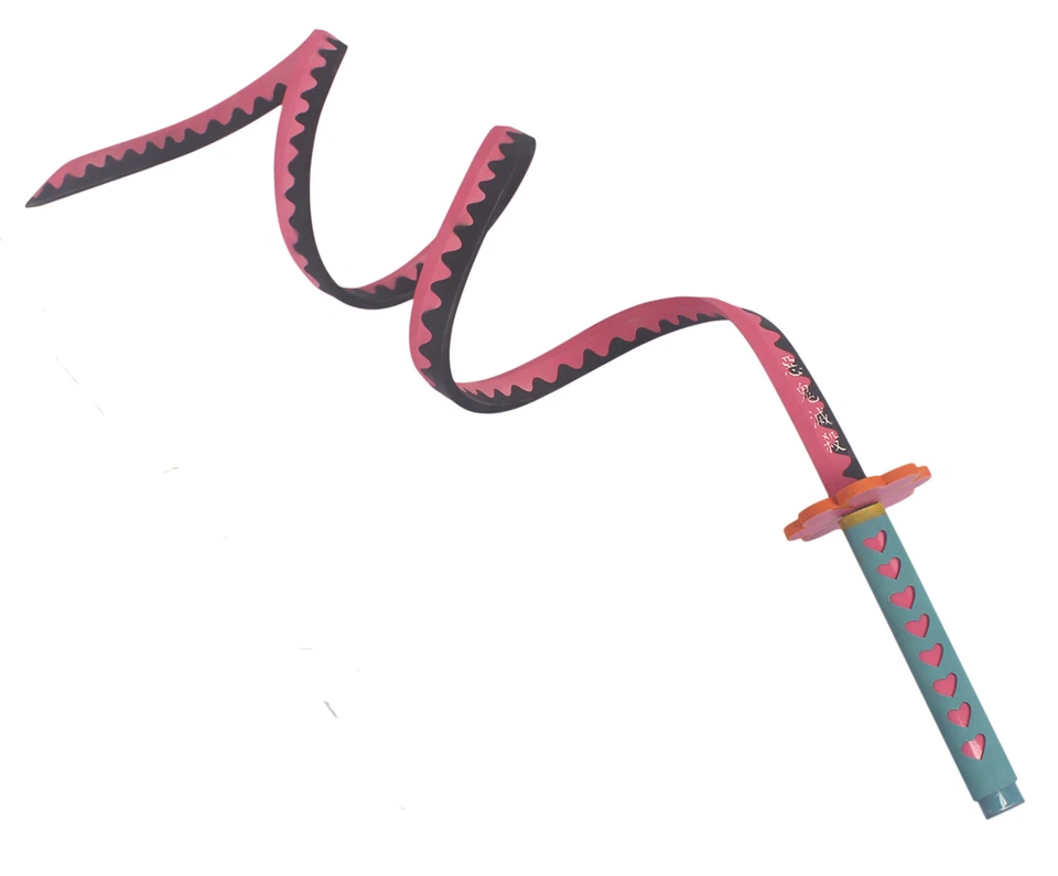 Mitsuri Kanroji Halloween Party Cosplay Costume PVC Weapon Sword PVC Props - Image 1 of 1