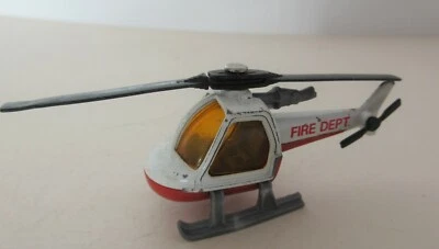 Matchbox Lesney 1-75 Series Helicopter 'Fire Department' (2) - Image 1 of 4