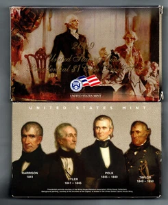 2009 U.S. Mint Presidential 1$ Dollar Coin Proof Set Complete With Box & COA - Picture 1 of 2