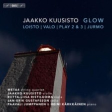 KUUSISTO/RISTILUOMA/JUMPPANEN: JAAKKO KUUSISTO: GLOW (CD.)