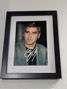 George Clooney Signed 4x6 Photo Autograph with COA - Picture 1 of 5