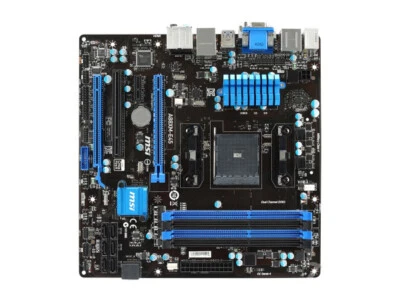 For MSI A88XM-E45 motherboard A88X FM2/FM2+ DDR3 64G DVI+VGA+HDMI M-ATX Tested - Image 1 of 3