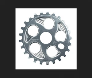 GT Sprocket,Oldschool SE BMX RETRO OVERDRIVE SPROCKET SILVER 25T NEW - Picture 1 of 1