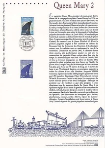 Document Philatélique 1er Jour : 34 2003 - Queen Mary 2 - Imagen 1 de 1