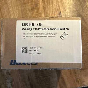 New MiniCap With Povidone-Iodine Soultion dialysis new 60 caps EZPC4466 - Picture 1 of 1