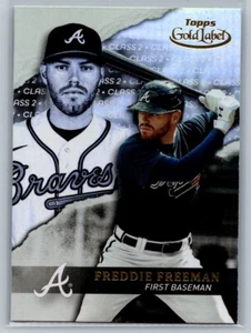 2020 Topps Gold Label Freddie Freeman Atlanta Braves #6 - Foto 1 di 2
