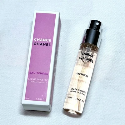 Chanel Chance Eau Tendre Eau de Toilette Spray de Viaje 10 ml/0,34 oz - Auténtico Foto 1 de 4