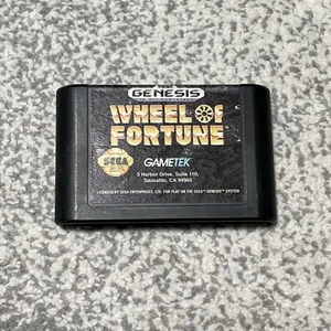 Wheel Of Fortune (Sega Genesis, 1992) - Tested Working - Picture 1 of 4