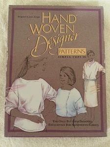Handwoven Designer Patterns by Jean Scorgie Simple Tops 101 Interweave Press - Picture 1 of 17