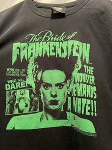 Vintage Bride Of Frankenstein Universal Studios Grafik T-Shirt 2XL Rock Rebel - Bild 1 von 3