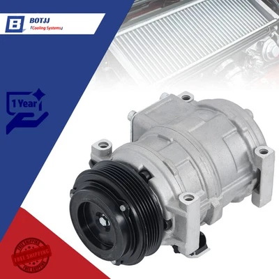For BMW 325i 328i 525i 530i 740i 750iL 840Ci 850i M3 A/C Compressor w/ Clutch - Image 1 of 4