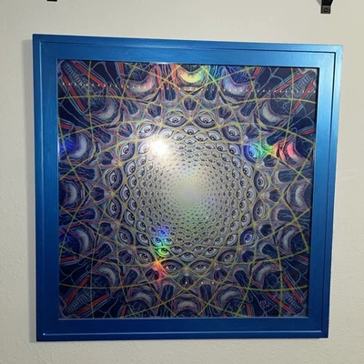 Alex Grey Art Print Collective Vision Holographic Foil Poster S/# 275 Tool Music - Image 1 of 3