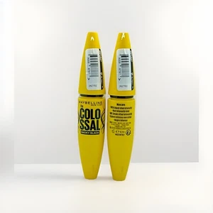 2*Maybelline Mascara The Colossal Smoky Black 10.7ml Noir Smoky & Set - Bild 1 von 2