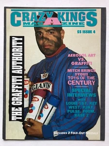 Crazy Kings Graffiti Street Art Magazine 4- Kase 2 P Jay - Picture 1 of 4