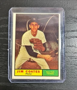 1961 Topps Set-Break #531 Jim Coates NR-MINT High Number - Picture 1 of 2
