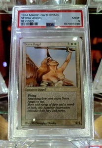 1994 MTG Magic The Gathering Serra Angel Revised Edition PSA 9 - Picture 1 of 3