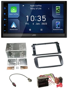 JVC DAB Bluetooth MP3 USB 2DIN Autoradio für Ford S-Max Mondeo ab 2007 Profi sch - Bild 1 von 10