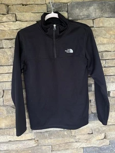 The North Face Boys Garçons Fleece Jacket Black Size XL - Picture 1 of 4