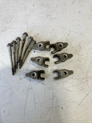 2014-2016 AUDI Q5 A7 A6 TDI TURBO DIESEL 3.0L 6 Fuel Injector Hold Downs w/Bolts Foto 1 de 4