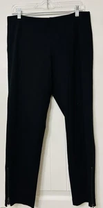 Eileen Fisher Sz Medium Rayon Blend Pull On Pants Great Condition Ankle Super Cu - Picture 1 of 4