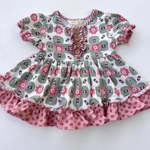 Matilda Jane Life Is A Beach Top Girls Happy and Free Shirt Size 2 - Picture 1 of 11