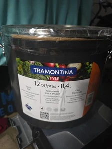 Tramontina 12 Qt Style Gray Non Stick Covered Stock Pot - Picture 1 of 7