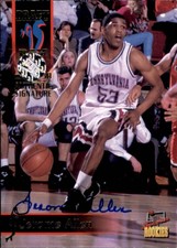 1995-96 Signature Rookies Draft Day Signatures #6 JEROME ALLEN Auto /7750 