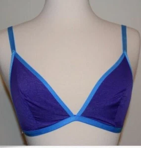 Correas ajustables Bralette Triángulo de Victoria's Secret azul púrpura talla grande - Imagen 1 de 3