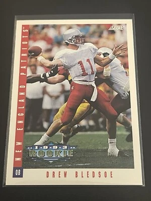 1993 Score - #308 Drew Bledsoe (RC) - Image 1 of 2