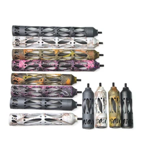 Recurve Compoundbogen Stabilisator Bogenschießen Aluminium Dämpfer Jagd Zubehör - Picture 1 of 16