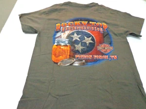 Harley Davidson Motorcycles Rocky Top Tennessee Pocket T-Shirt Small - Bild 1 von 9